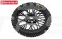 LOS46004 PROMOTO Vorderr.-Felge schwarz, 1 St.