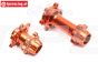 LOS362003 PROMOTO Alu-Radachse Orange, Set