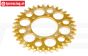 LOS362007 PROMOTO-MX Zahnrad hinten Gold 36Z, 1 st.