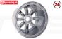 MM1300/60 MadMax Felgen Silber Ø120-B60 mm, 2 st.