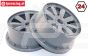 MM1300/60 MadMax Felgen Silber Ø120-B60 mm, 2 st.