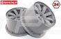 MM1300/80 MadMax Felgen Silber Ø120-B80 mm, 2 st.