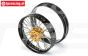 PRO283600T3 Pro-Spec V2 vorder felge Schwarz/Gold, set