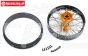 PRO283700T3 Pro-Spec V2 hinter felge Schwarz/Gold, set