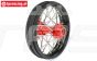 PRO283700T2 Pro-Spec V2 hinter felge Rot/Schwarz, set