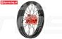 PRO283600T2 Pro-Spec V2 vorder felge Rot/Schwarz, set