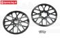 PRO283203 Bullyspoke V2 Bead Vorderradfelge Schwarz, 1 St.
