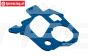 PROM057B PROMOTO Carbon-Chassisplatten blau, Set
