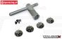TXW-201-S Tourex Gesicherde Radmutter, Set