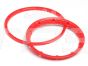 HPI3275 HD Felgenringe Rot Ø120 mm, 4 st.
