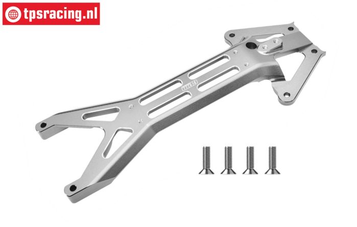 5T3/025F-GS LOSI 5IVE-TE 3.0 Alu-Strebe oben Grau, 1 St.
