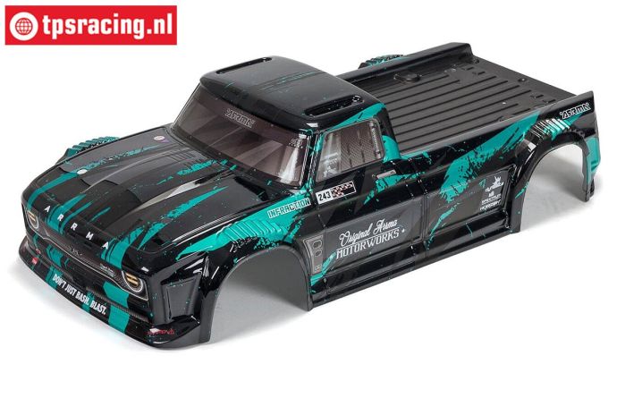 ARA414008 ARRMA 1/8 Infraction 3S Karo. Schwarz/Grün, 1 St.