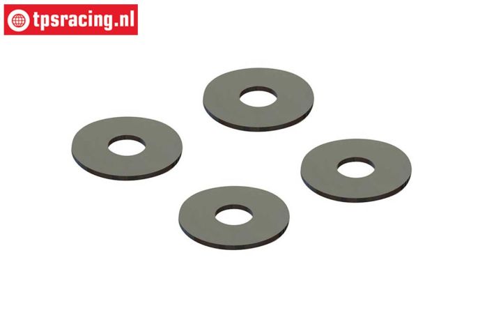 ARA709051 ARRMA Passscheibe Ø3,4-Ø10-D0,5 mm, 4 St.