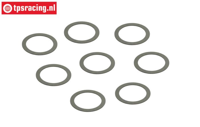 ARA709031 ARRMA Passscheibe Ø13-Ø16-D0,2 mm, 8 St.