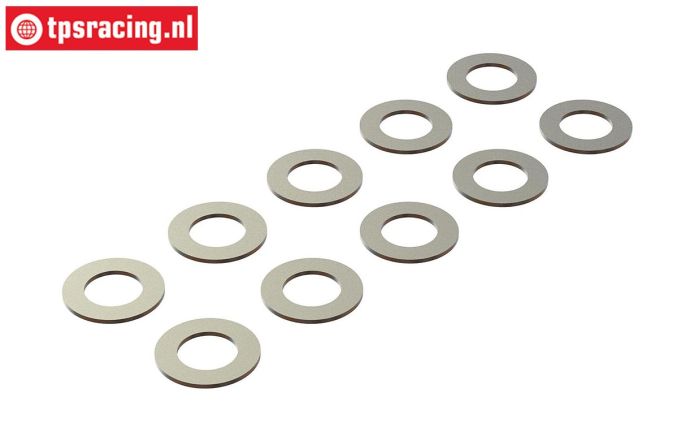 ARA709063 ARRMA Passscheibe Ø4,1-Ø7,4-D0,35 mm, 10 St.