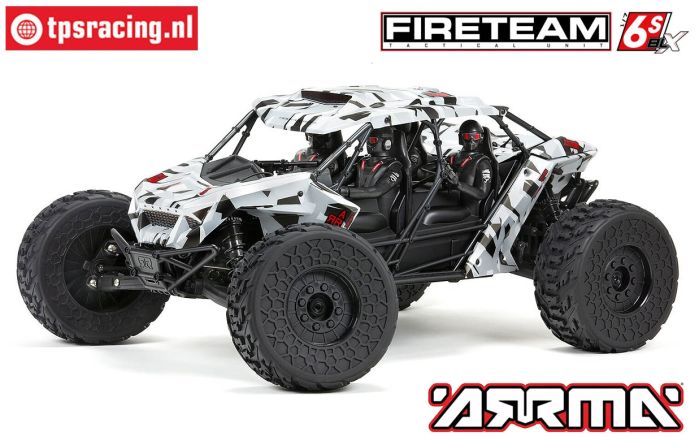 ARA7618T2 ARRMA 1/7 Fireteam 6S 4WD BLX Speed RTR, 1 st.
