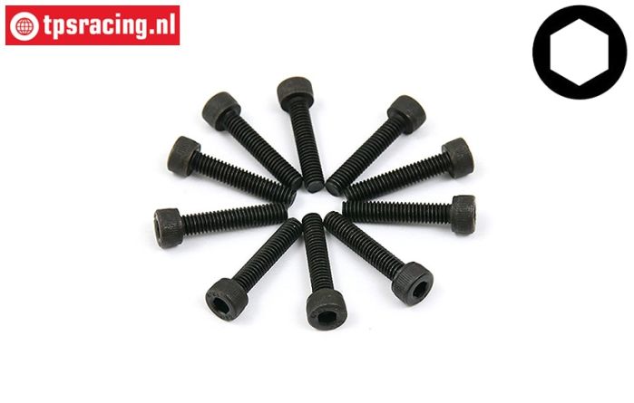 BWS56006 Zylinderkopf schraube M4-L20 mm, 10 st.
