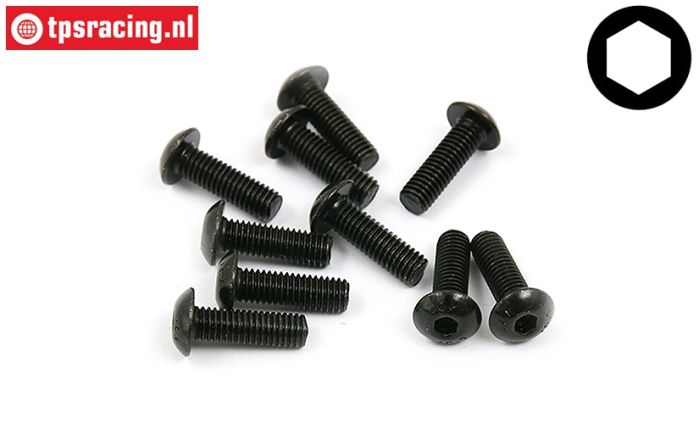 BWS56027 Linsenkopf schraube M5-L16 mm, 10 st.