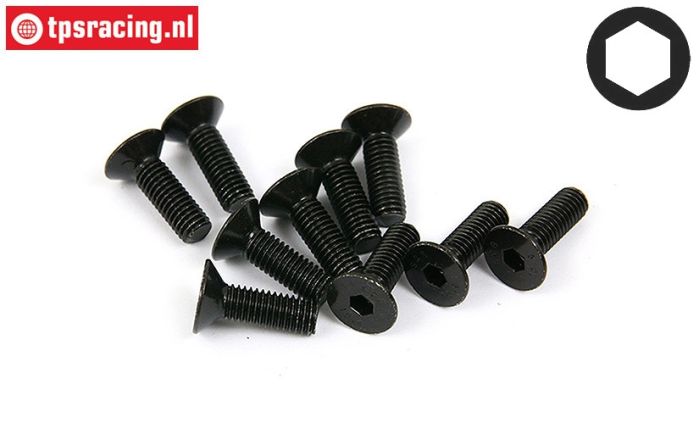 BWS56037/01 Senkkopf schraube M5-L16 mm, 10 st.