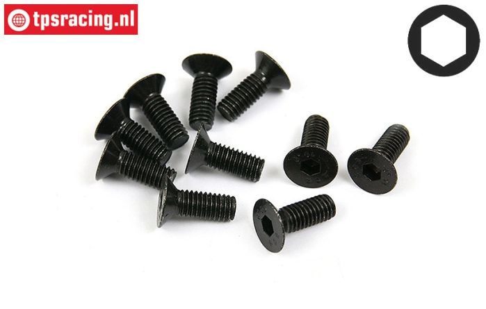 BWS56042 Senkkopf schraube M6-L16 mm, 10 st.
