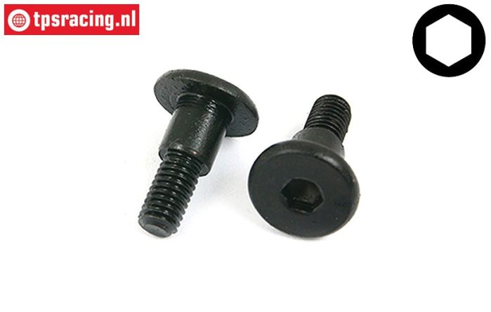 BWS56044 Kupplungbacken Schrauben BWS-LOSI, 2 st.