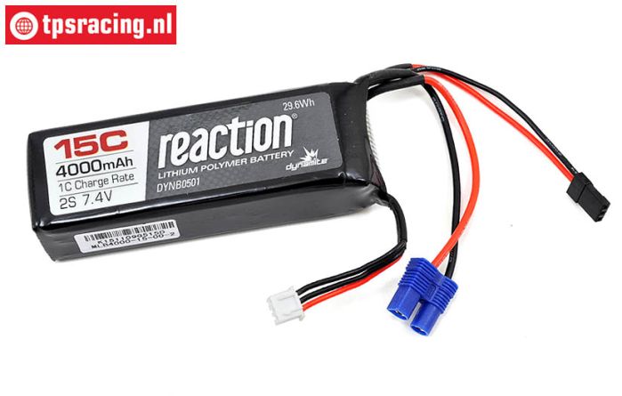 DYNB0501 Reaction 2S Li-Po 4000 mAh, 1 st..
