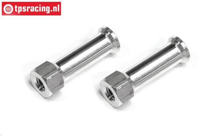 FG1213/07 Alu-Distanzbolzen RC Platte M4-L24 mm, 2 St.
