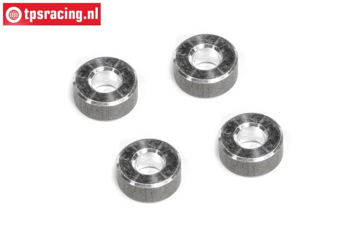 FG1213/09 Aluminium distanz Ø4-Ø7-H3 mm, 4 St.
