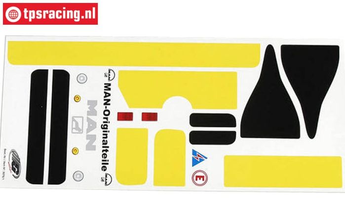 FG3076/01 Dekorbogen MAN Truck, Set