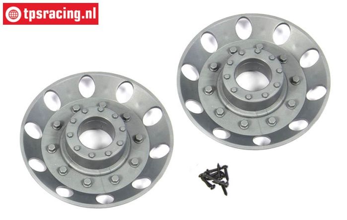 FG3109 1/6 Felgeneinsatz hinten, 2 St.