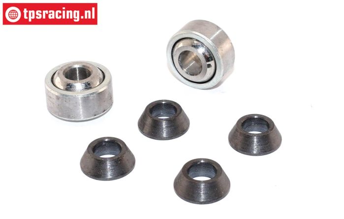 FG4466 Kügelbuchse Ø5-Ø13-H8 mm, Set