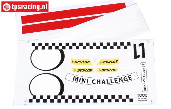 FG5185 Team Dekorbogen MINI Cooper, Set