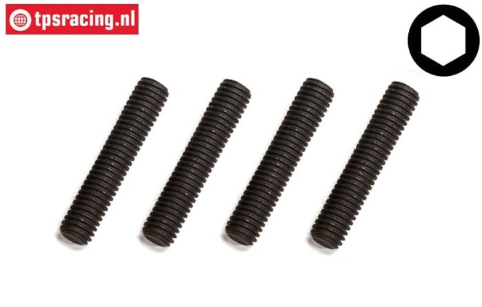 FG6101 Gewindestange M5-L25 mm, 4 st.