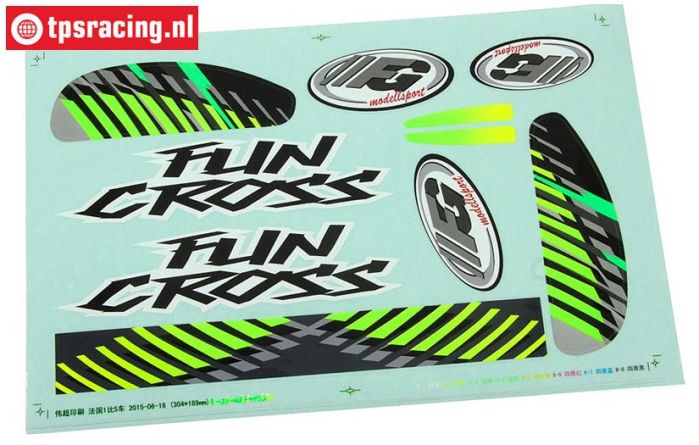 FG6154/02 Dekorbogen Fun Cross, Set
