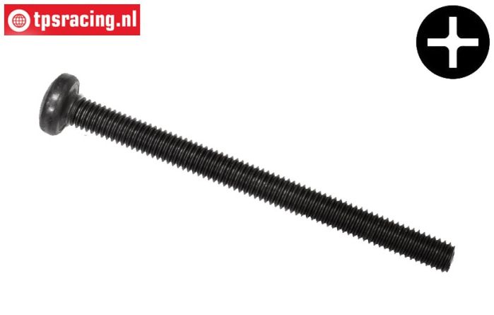 FG6183/02 Linsenkopf schraube M6-L75 mm, 1 st.