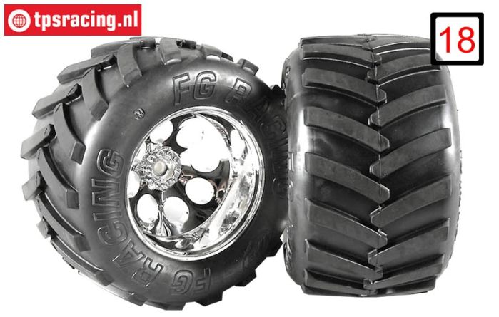 FG6227/07 Monster Truck S Geklebt Ø210-B115 mm, 2 st.