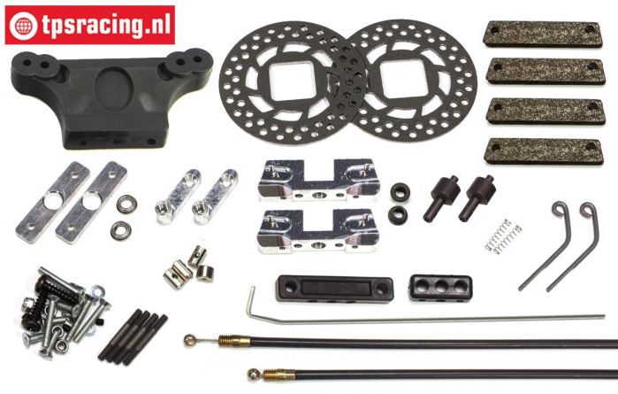 FG6250/06 Tuning Bowdenzug-Bremsen vorne 2WD, Set