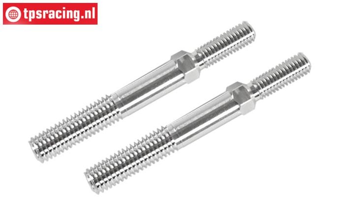 FG66226/05 Alu-gewindestange M8/M10 L/R-L84 mm, 2 St.