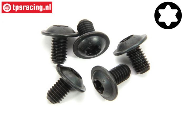 FG6917/16 Torx Flanschkopf Schraube M6-L10 mm, 5 St.