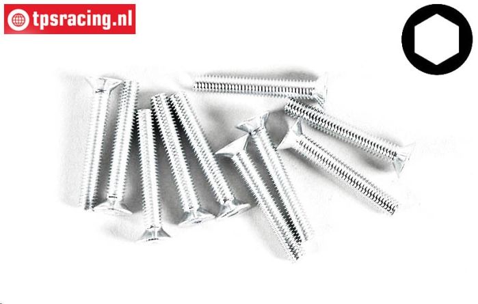 FG6719/20 Senkkopf schraube M3-L20 mm, 10 st.