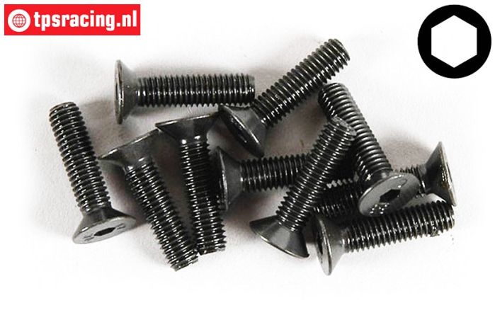 FG6720/25 Senkkopf schraube M4-L25 mm, 10 st.