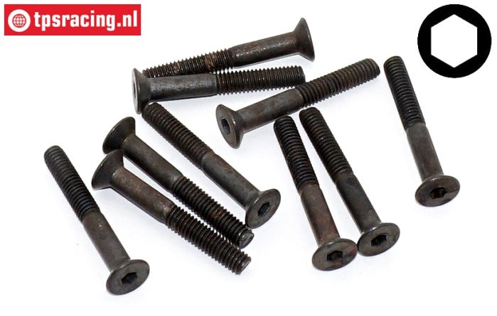 FG6720/30 Senkkopf schraube M4-L30 mm, 10 st.
