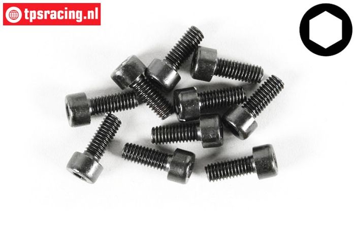 FG6725/12 Zylinderkopf schraube M4-L12 mm, 10 st.