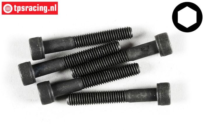 FG6727/40 Zylinderkopf schraube M6-L40 mm, 5 st.