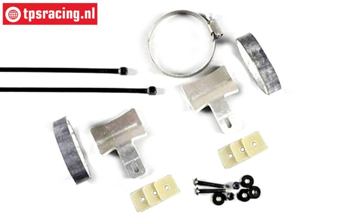 FG67299/03 Alu-Schalldämpferhalterung, Set