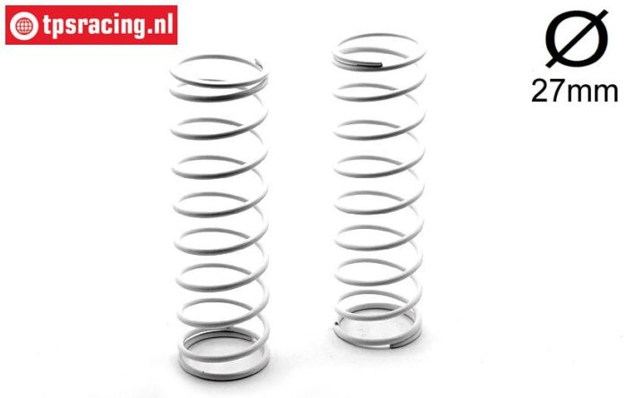 FG67300 Stoßd. feder weiß Ø27-Ø2,2-L105 mm, 2 St.