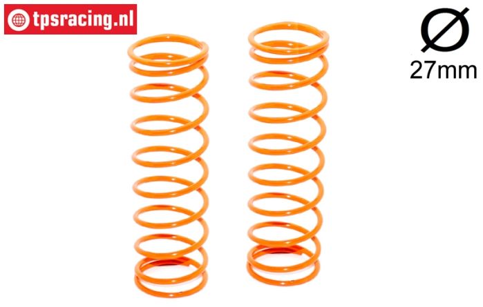 FG67302 Stoßd. feder orange Ø27-Ø2,4-L105 mm, 2 St.