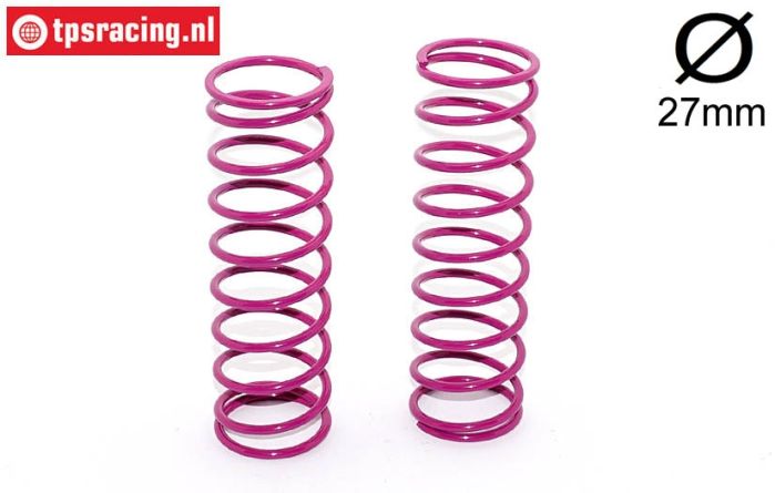 FG67304 Stoßd. feder violett Ø27-Ø2,6-L105 mm, 2 St.