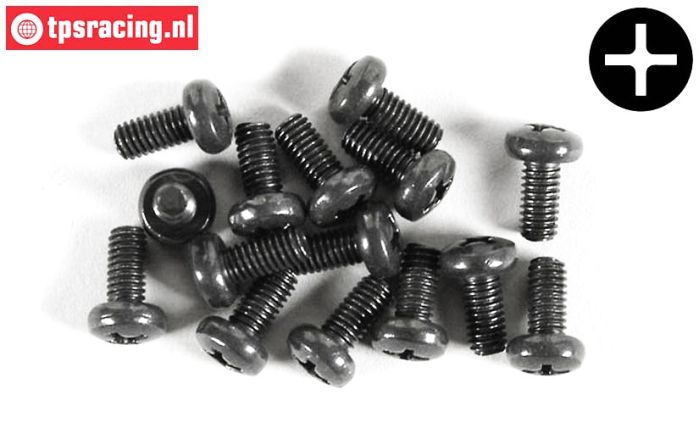 FG6731/08 Linsenkopf schraube M4-L8 mm, 10 st.