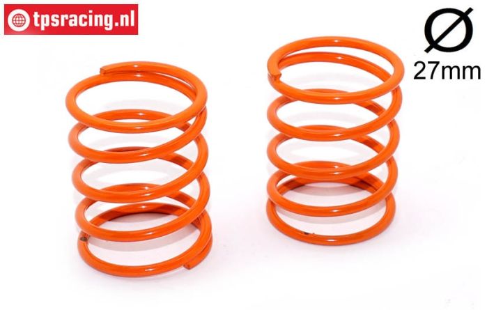 FG67312 Stoßd. feder Orange Ø27-Ø2,4-L40 mm, 2 St.